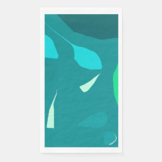 Ontwerp van subtiele minitozen Papier servet
