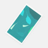 Ontwerp van subtiele minitozen Papier servet (Hoek)