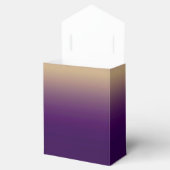 Ontwerp van tan op druivenmobre bedankdoosjes (Geopend)