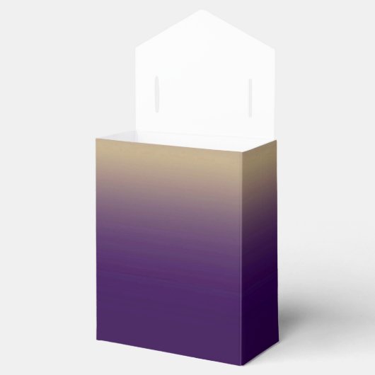 Ontwerp van tan op druivenmobre bedankdoosjes (Geopend)