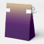 Ontwerp van tan op druivenmobre bedankdoosjes (Achterkant)