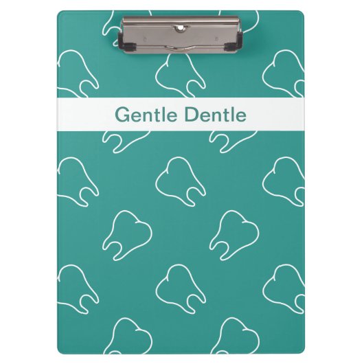 Ontwerp van tandheelkundig kantoor klembord (Voorkant)