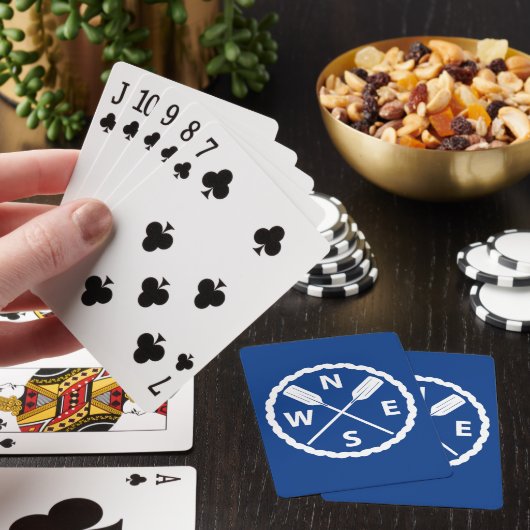 Ontwerp van tapeluchtverkenner - Klassieke afspeel Pokerkaarten (Insitu)