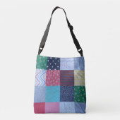 ontwerp van tapes kleurrijk crossbody tas (Achterkant)