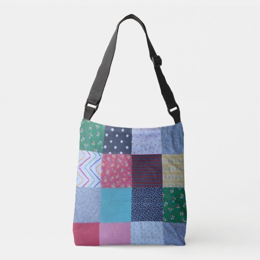 ontwerp van tapes kleurrijk crossbody tas (Voorkant)