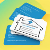 Ontwerp van tapijt- en Tegel-reinigingsprogramma v Visitekaartje