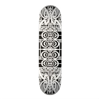 Ontwerp van tattoo van Maori en Marquesas Persoonlijk Skateboard