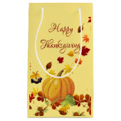 Ontwerp van Thanksgiving Klein Cadeauzakje (Voorkant)