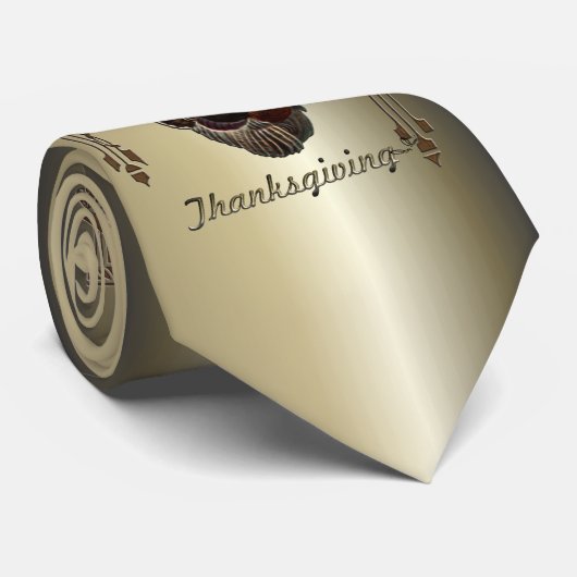 Ontwerp van Thanksgiving Stropdas (Opgerold)