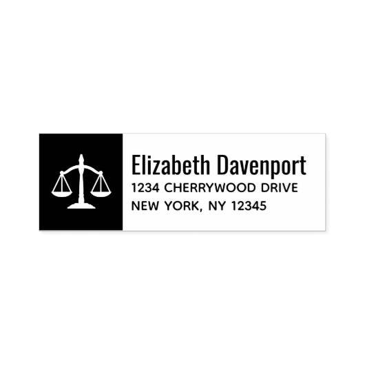 Ontwerp van thema voor wet Rechtvaardigheidsschale Zelfinktende Stempel (Design)