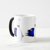 Ontwerp van tien of vijf pin Bowling-pin en all-sp Magische Mok (Voorkant links)