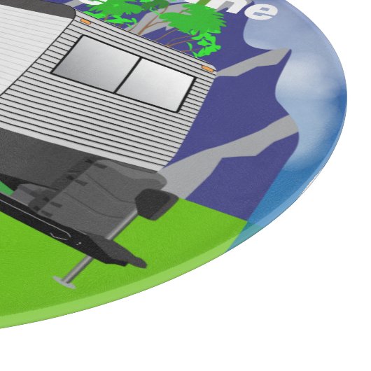 Ontwerp van trappendienst met afstandsbediening snijplank (Hoek)