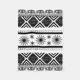 Ontwerp van tribale afdrukken fleece deken