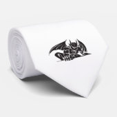 ontwerp van tribale gargoyle stropdas (Opgerold)
