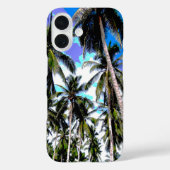 Ontwerp van tropische palmbomen Case-Mate iPhone case (Achterkant)