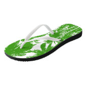 Ontwerp van tropische palmbomen teenslippers (Schuin)