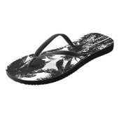 Ontwerp van tropische palmbomen teenslippers (Schuin)