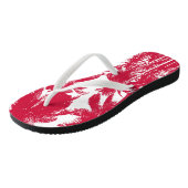 Ontwerp van tropische palmbomen teenslippers (Schuin)