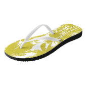 Ontwerp van tropische palmbomen teenslippers (Schuin)