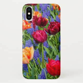 Ontwerp van Tulp en wilde bloemen Case-Mate iPhone Case