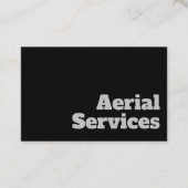 Ontwerp van tv-antennediensten visitekaartje (Voorkant)