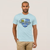 Ontwerp van Uruguay-schild T-shirt (Voorkant volledig)
