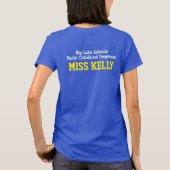 Ontwerp van uw school voor jonge kinderen t-shirt (Achterkant)