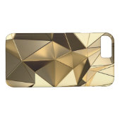 ontwerp van veelhoekgoud Case-Mate iPhone case (Achterkant (Horizontaal))