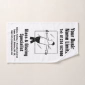 Ontwerp van vensterglas en glaswerk handdoek (Handdoek)