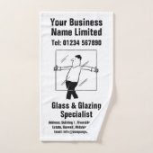 Ontwerp van vensterglas en glaswerk handdoek (Handdoek)