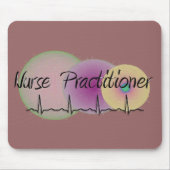 Ontwerp van verpleegkundige praktiserer QRS Muismat (Voorkant)