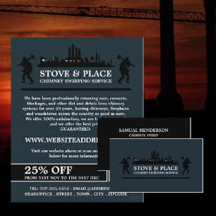 Ontwerp van verzendingen en Sweepers, schoorsteenv Flyer