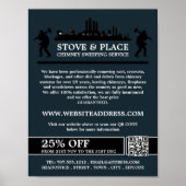 Ontwerp van verzendingen en Sweepers, schoorsteenv Poster (Voorkant)