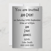 Ontwerp van vinylrecord elke willekeurige gebeurte kaart (Achterkant)