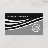 Ontwerp van Visitekaartje mariene diensten (Voorkant)