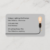 Ontwerp van Visitekaartjes voor Cool Electricia Ed (Voorkant)