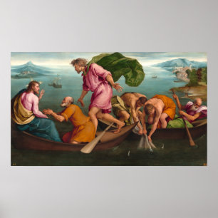 Ontwerp van visserij - Jacopo Bassano Fine Art Pos Poster