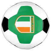 Ontwerp van vlag/badge in Ierland Voetbal (Gedraaid)