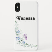 Ontwerp van vlinder- en Florentiegrens - Case-Mate iPhone Case (Achterkant)