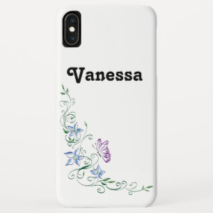 Ontwerp van vlinder- en Florentiegrens - Case-Mate iPhone Case