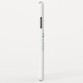 Ontwerp van vlinder- en Florentiegrens - Case-Mate iPhone Case (Achterkant/rechts)