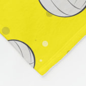 Ontwerp van volleybalpatroon fleece deken (Hoek)