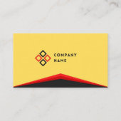 Ontwerp van voorlopig visitekaartje (Achterkant)