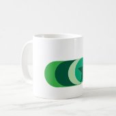 Ontwerp van vormmokken  koffiemok (Voorkant links)