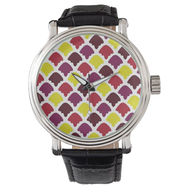 Ontwerp van vormpatronen horloge (Voorkant)