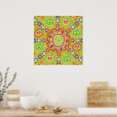 Ontwerp van vredessymbolen poster (Keuken)