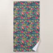 Ontwerp van vredessymbool Hipster Pacifism-teken Strandlaken (Voorkant)