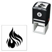 Ontwerp van vuurkunst zelfinktende stempel (In situ)