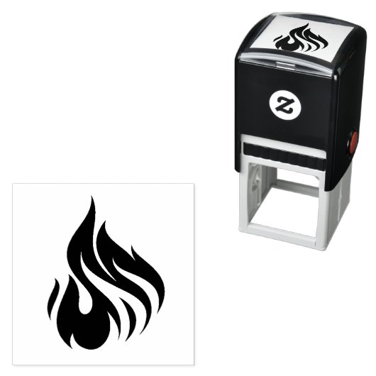 Ontwerp van vuurkunst  zelfinktende stempel (In situ)