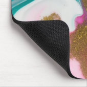 Ontwerp van waterkleur muismat (Hoek)